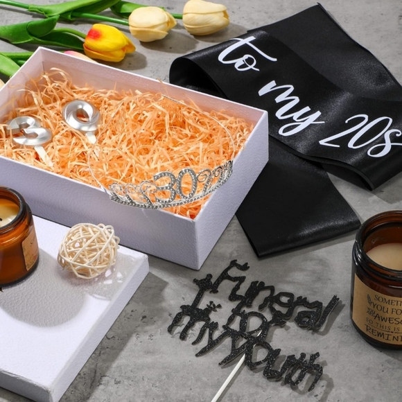 30th Birthday tiara and sash set - Picture 3 of 3